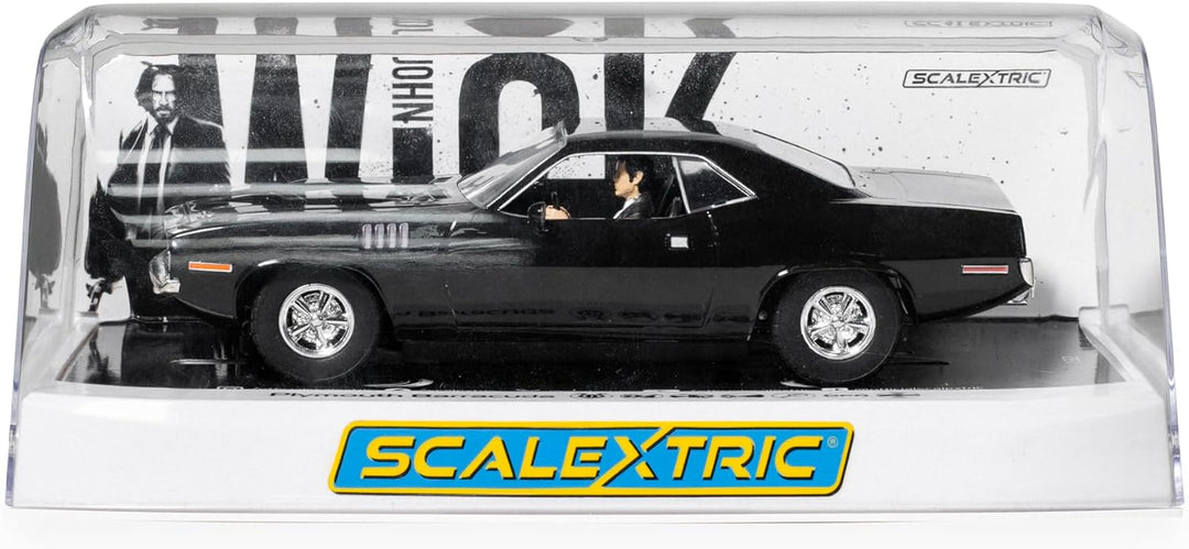 Scalextric C4595 John Wick Plymouth Barracuda - John Wick Kapitel 4