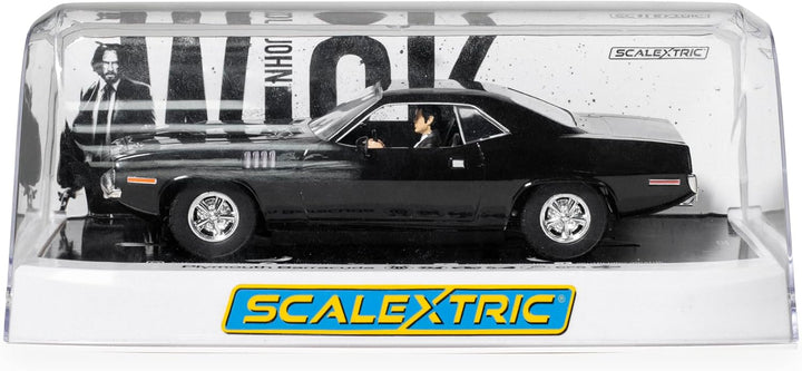 Scalextric C4595 John Wick Plymouth Barracuda - John Wick Kapitel 4