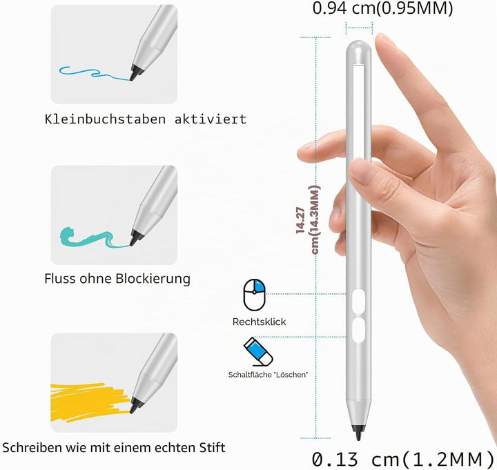 Stylus für Pen Stift HP Modell,Aktiver Stift mit Palm Rejection-Technologie,für HP Stift Envy x360,H