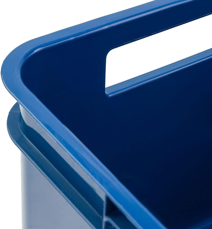 PAFEN 9x Euro Stapelbox Bruno Eco Blau Euro-Box Stapelkasten 16L Transport Eurobehälter 9x 16L Blau,