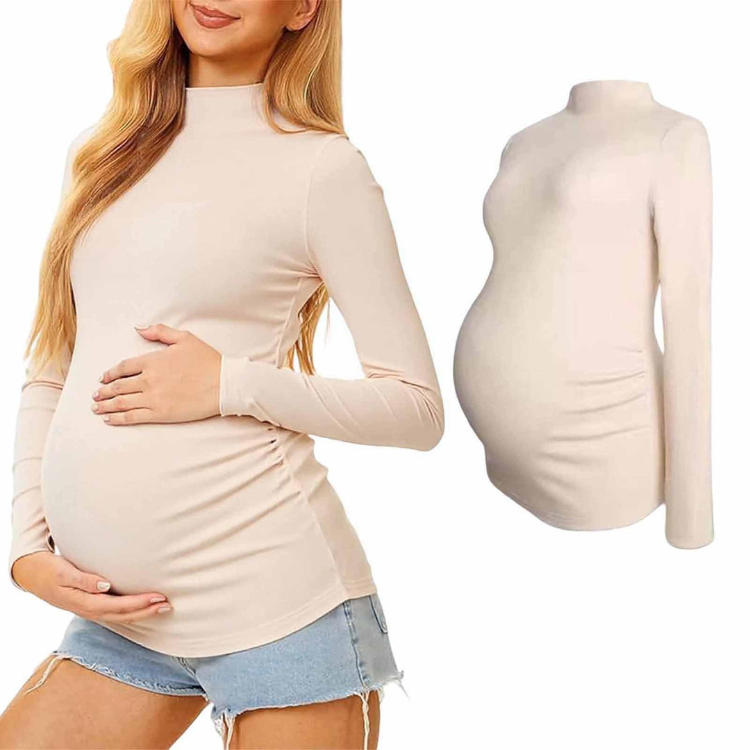 Hanraz Stillpullover Langarm Damen Bequemes Stillpullover Stillpyjama Schwanger Stilltops Warme Umst
