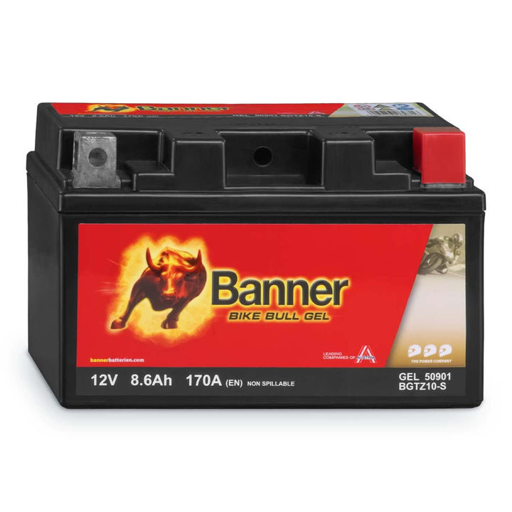 Banner 509 01 Gel Akku Moto Bike Bull