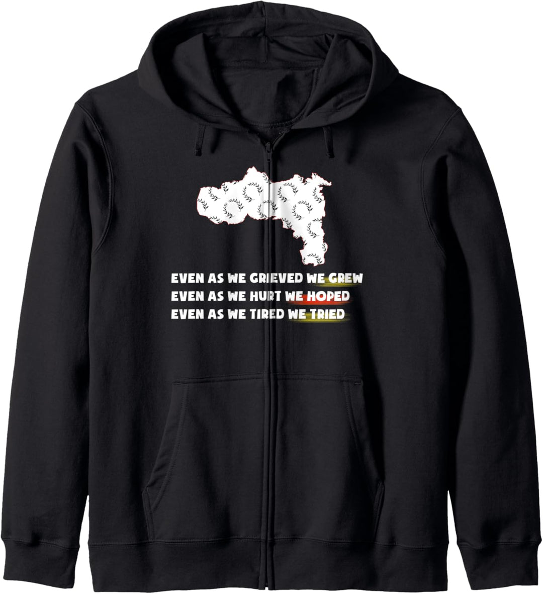 Tigray Pease Map United hope Tigrinya Gift Kapuzenjacke