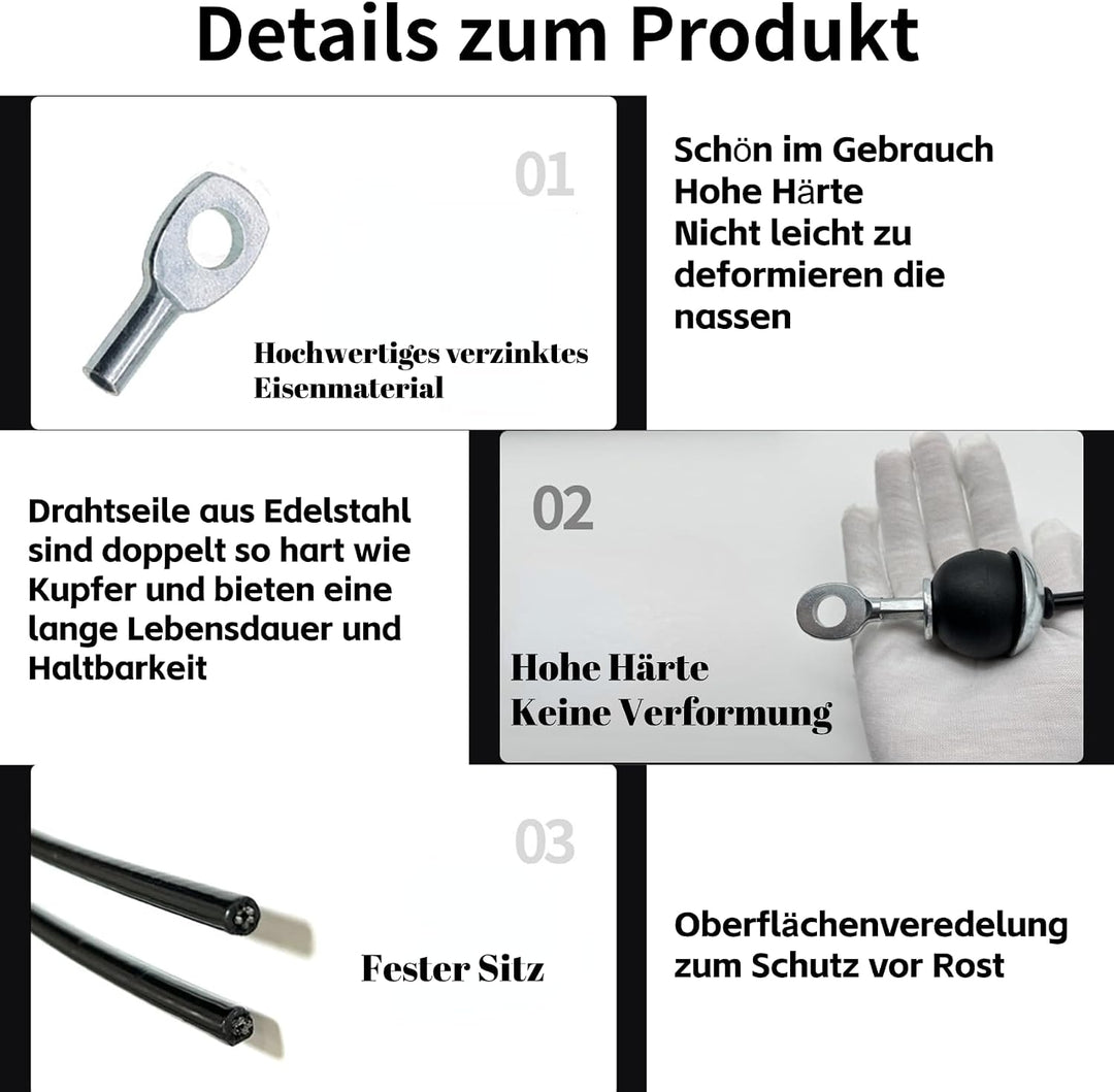 Seilzug Fitness für Zuhause, Latzug mit Schwerkraftkugel &amp; Trizepsseil, Flaschenzug Trainingsgerät f