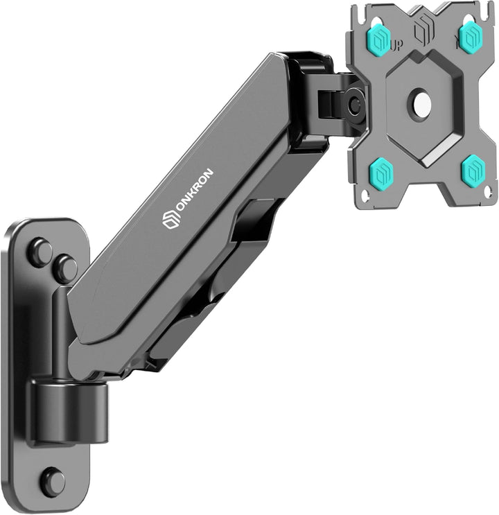 ONKRON Monitor Wandhalterung/TV Halterung für 13-34'' Flach & Curved Bildschirme max VESA Wandhalter