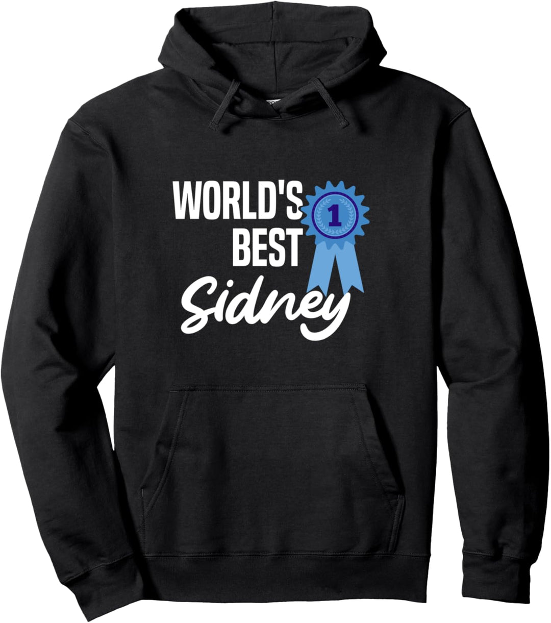 World's Best Sidney Name Personalisiertes Pullover Hoodie