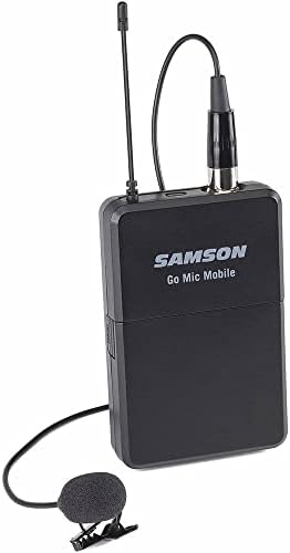 SAMSON LM8 - Omnidirectional Lavalier Microphone with a Miniature Condenser Min Capsule - Black Nur