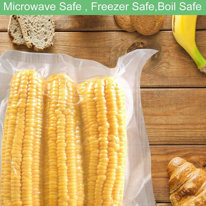 O2frepak 100 Beutel 25x33cm Vakuumier Beutel Vakuumbeutel für Lebensmittel,BPA-Frei Sous Vide Vakuum