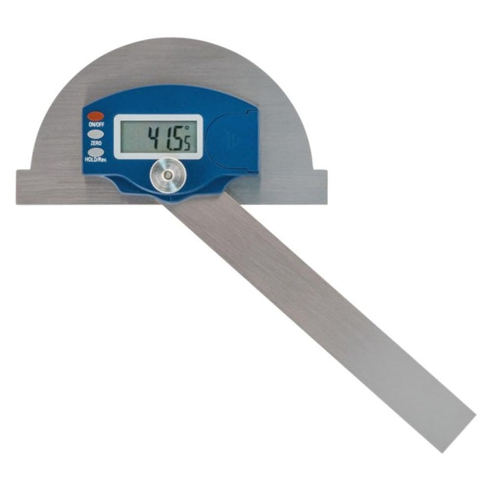 STEINLE Digital Gradmesser/Winkelmesser 120x150 mm Messbereich: 180°, Ablesung: 0,05° Genauigkeit: ±