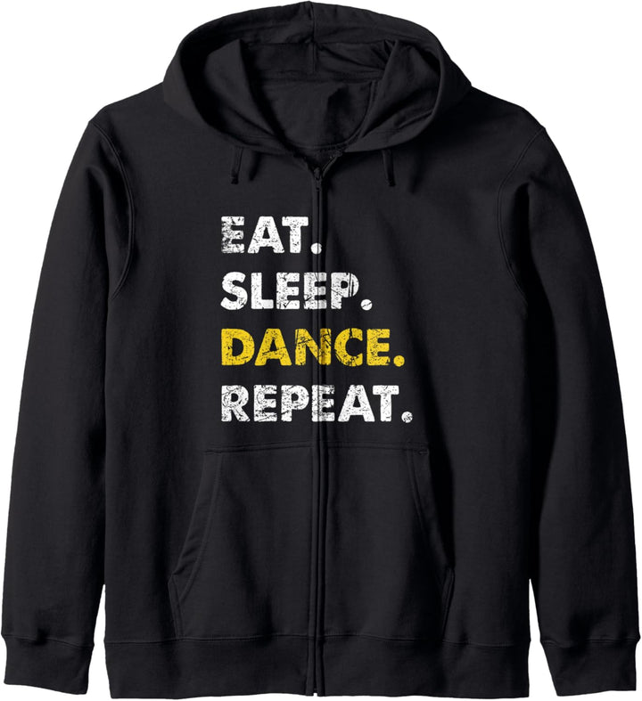 Party Tanzen Eat Sleep Dance Repeat Kapuzenjacke