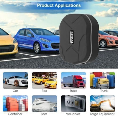 TKMARS 4G GPS Tracker Ohne ABO Auto GPS Tracker 90 Tage Standby-Zeit, Starke Magnetische Wasserdicht