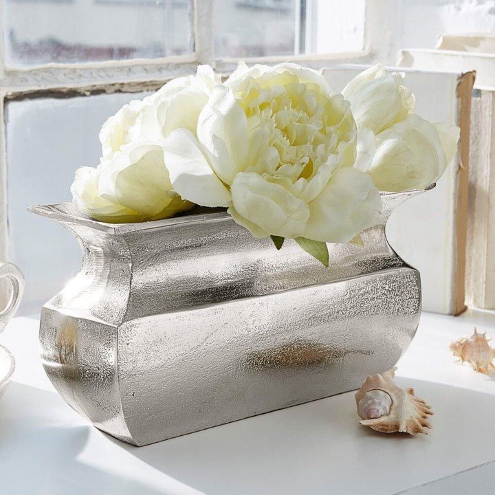 Loberon® Vase Cyrian, antike &amp; rustikale Anmutung, formschönes Pflanzgefäss, für Grünpflanzen, Kräut