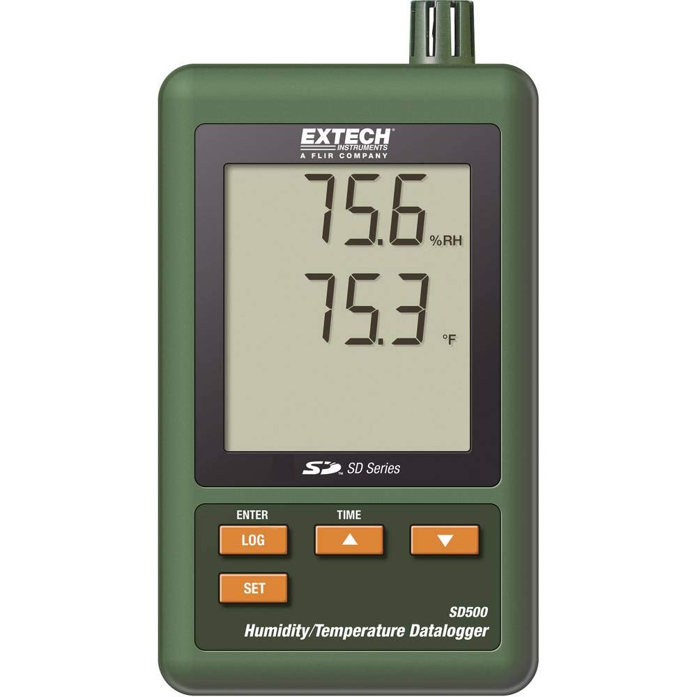 Extech Multi-Datenlogger SD500 Messgrösse Temperatur, Luftfeuchtigkeit 0 bis 50°C 10 bis 90% rF Luft