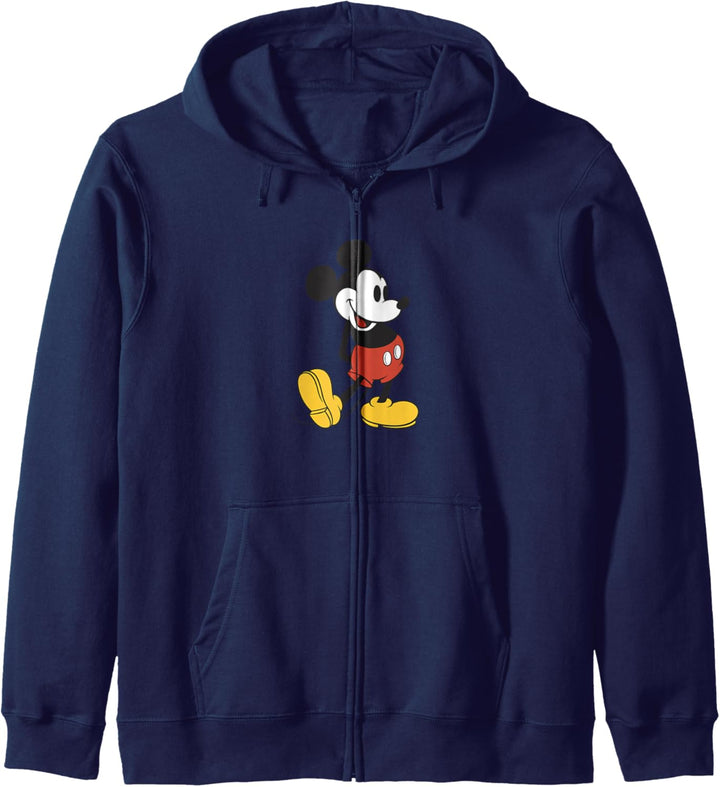 Disney Mickey Mouse Retro Standing Foot Pop Kapuzenjacke