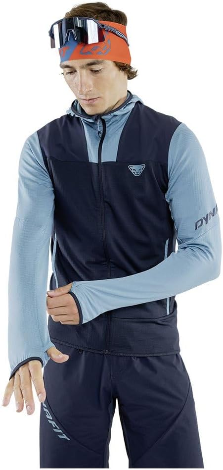 DYNAFIT Herren Traverse PTC Hooded JKT M Jacke S Blau, S Blau