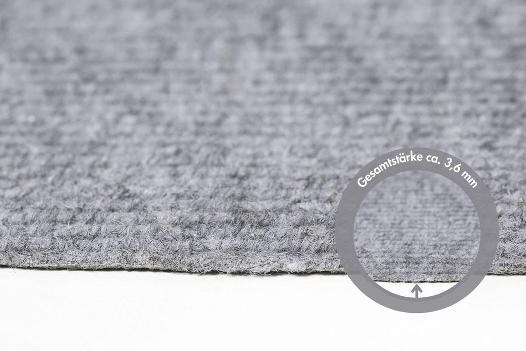 andiamo Stufenmatte Paris - Treppenstufen Matten selbstklebend - Treppenteppich 15er Set - Stufenmat