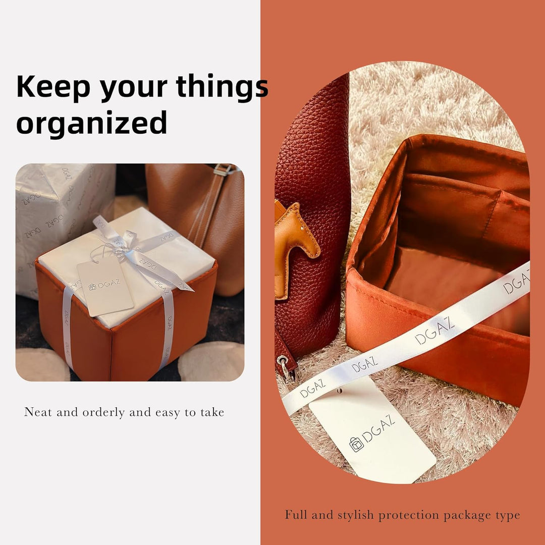 DGAZ Handtasche Taschenorganizer für Picotin 18/22, Seide Handtaschenorganisator Damen, Luxus-Handta