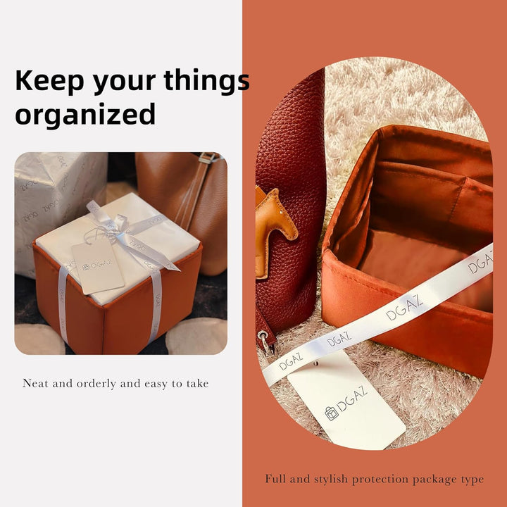 DGAZ Handtasche Taschenorganizer für Picotin 18/22, Seide Handtaschenorganisator Damen, Luxus-Handta