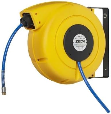 Zeca 805/10 Schlauchhaspel für Luft und Kaltwasser, Schlauchlänge 16 m, Innendurchmesser 10 mm