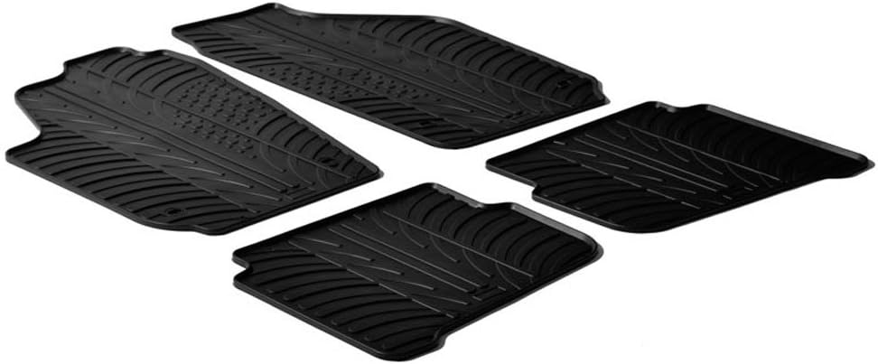 Gledring Satz Gummimatten kompatibel mit Volkswagen Polo 9N/9N2 2001-2009 & Seat Ibiza/Cordoba 6L 20