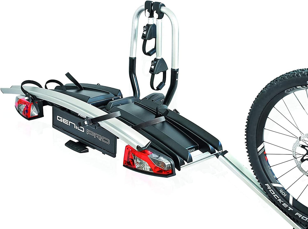Atera 022782 Faltbare Auffahrschiene, Beladehilfe für Genio Pro Advanced Fahrradträger, Kupplungsträ