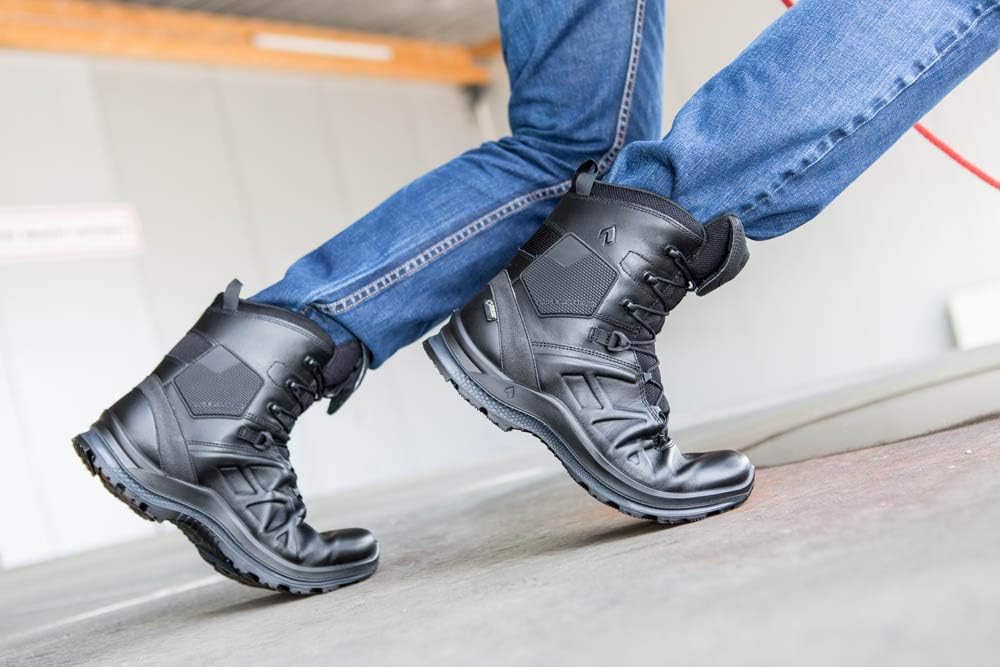 Haix Black Eagle Tactical 2.0 GTX high/Black Praktische Einsatzschuhe: Bequeme Lederstiefel für Beru