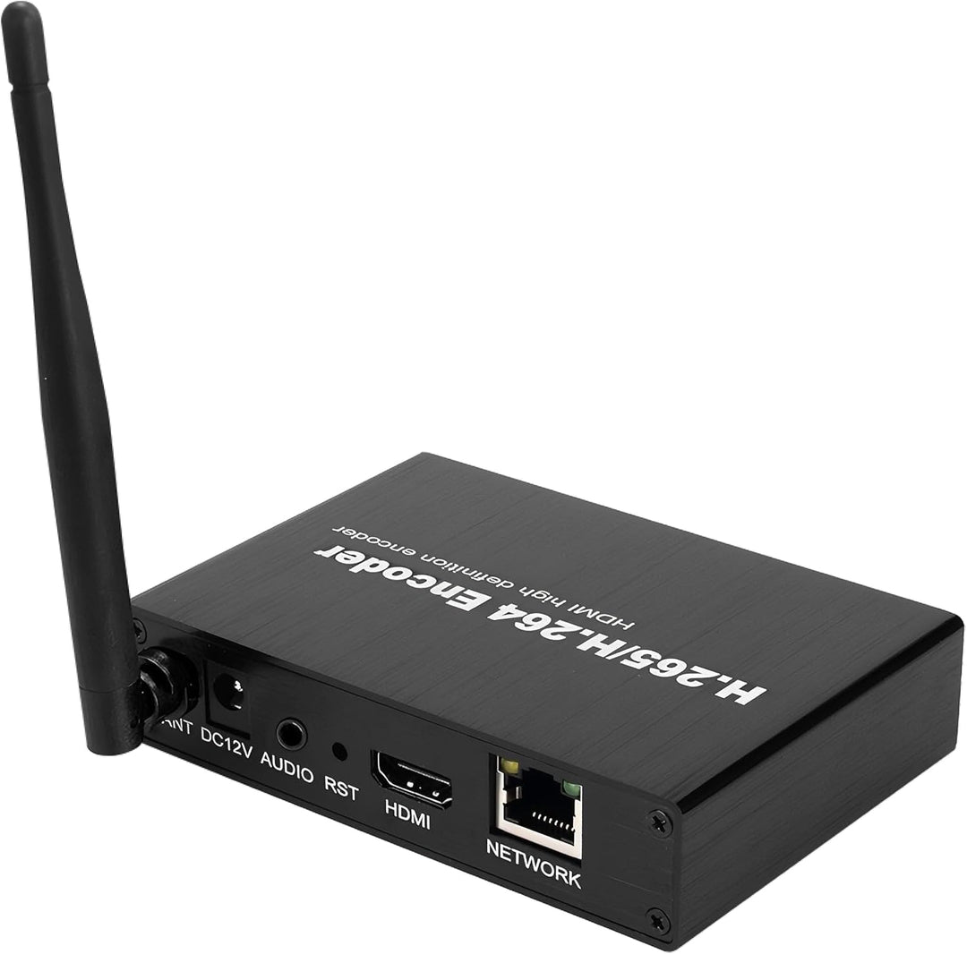 EXVIST H.265 1080P WiFi HDMI Video Encoder W/SD Card Slot Max 128G DDNS HTTP ONVIF RTMP RTSP TS UDP