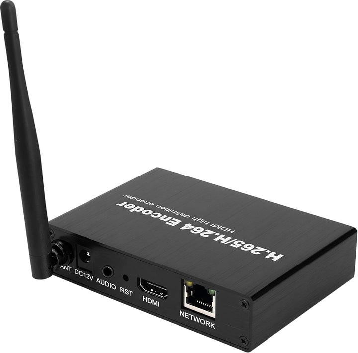 EXVIST H.265 1080P WiFi HDMI Video Encoder W/SD Card Slot Max 128G DDNS HTTP ONVIF RTMP RTSP TS UDP