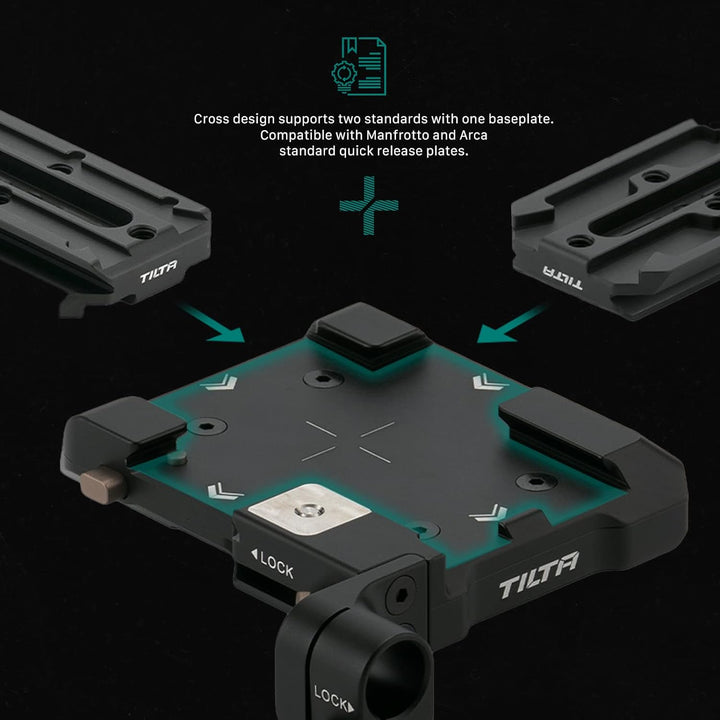 Tilta Camera Shoulder Rig Leichtes Schulter-Rig für DSLRs Videofilmherstellungs System-Kit, mit ARCA