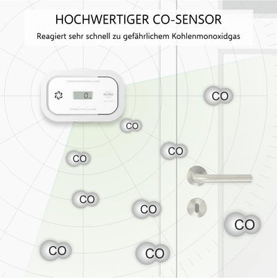 ELRO FC5003 Kohlenmonoxidmelder - 10-Jahres-Sensor - mit Display