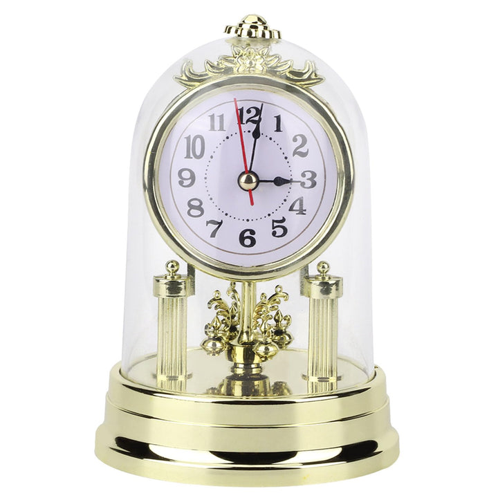 Vintage-Uhr, Kaminuhr, Tischuhren für Wohnzimmer, Leise Schreibtischuhr, Antike Uhr Im Europäischen
