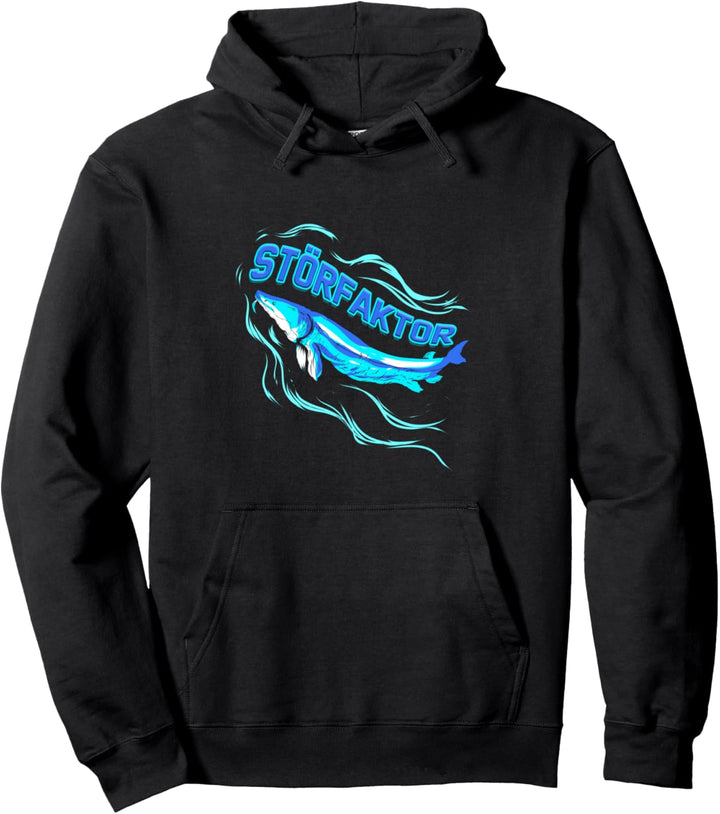 Lustiges Stör Angler Geschenk für Fischer Angeln Störfaktor Pullover Hoodie