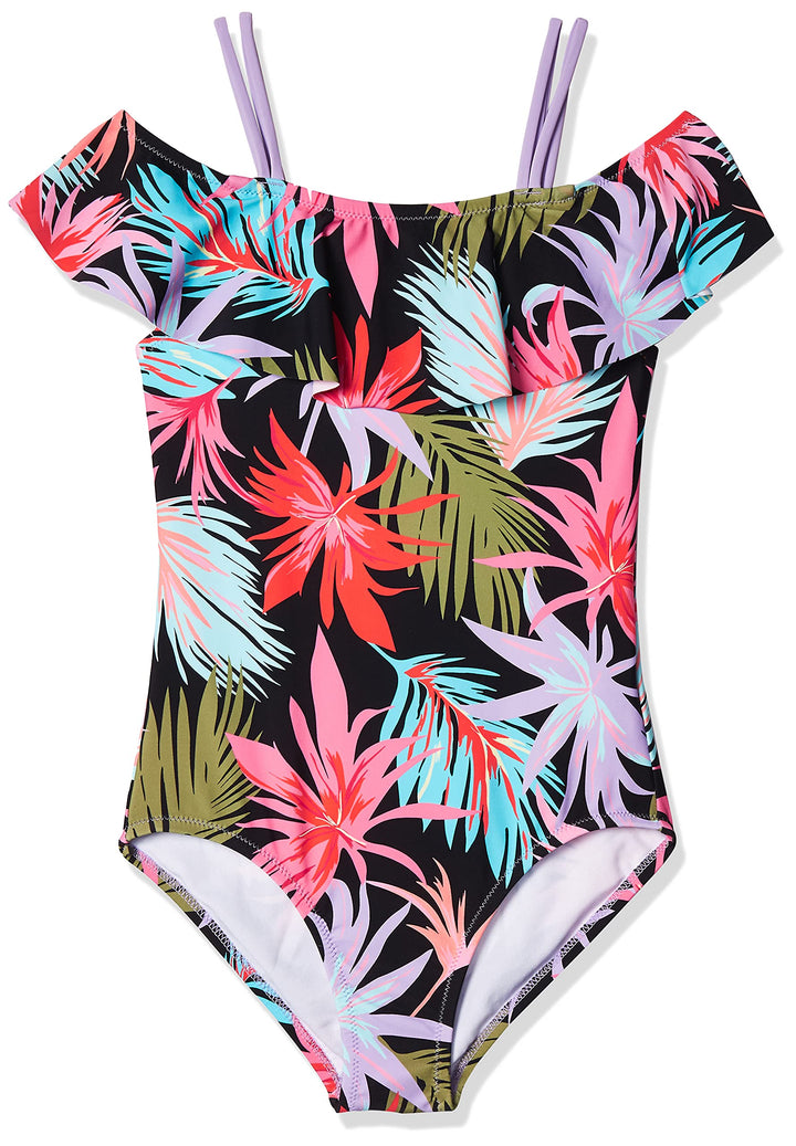Kanu Surf Mädchen Badeanzug 2 Jahre Cool Breeze Black, 2 Jahre Cool Breeze Black