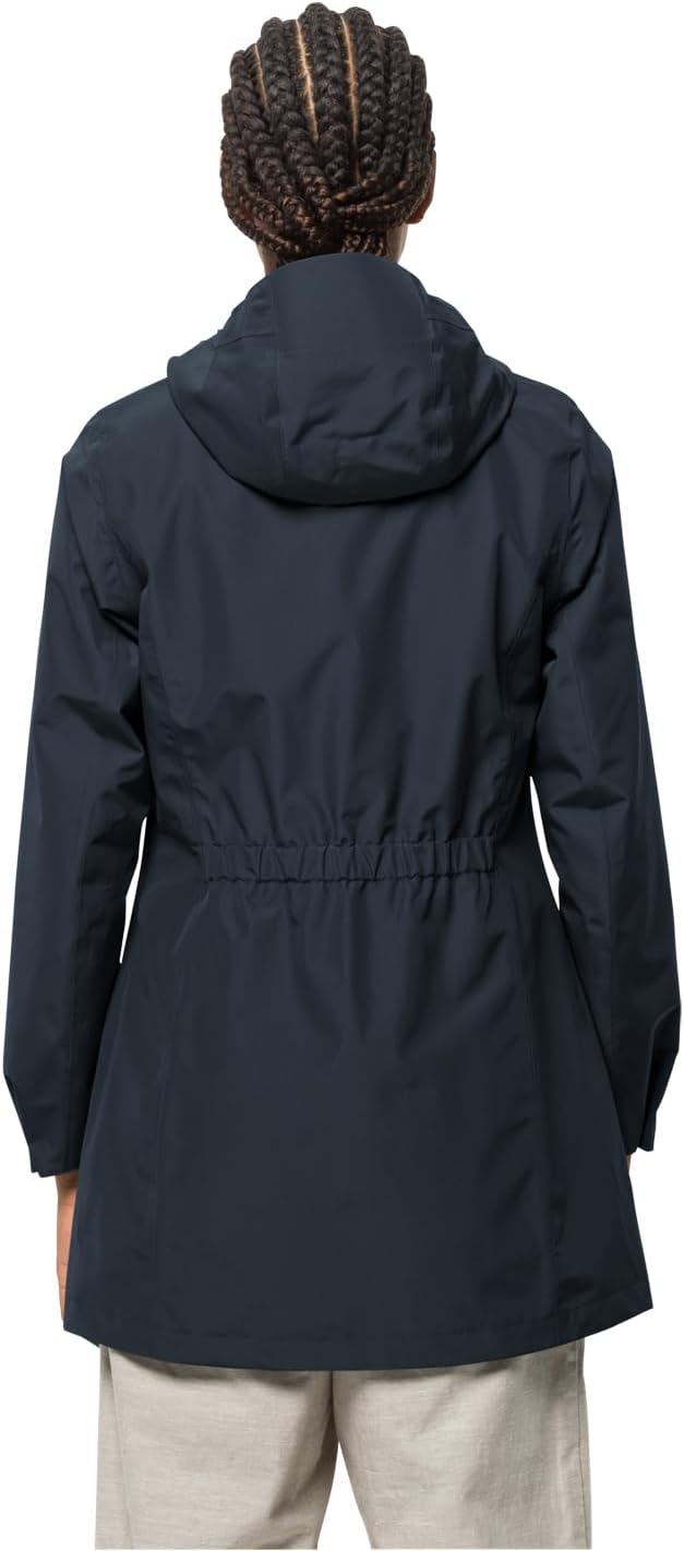 Jack Wolfskin Damen Cape York Paradise Coat W Mantel, night blue
