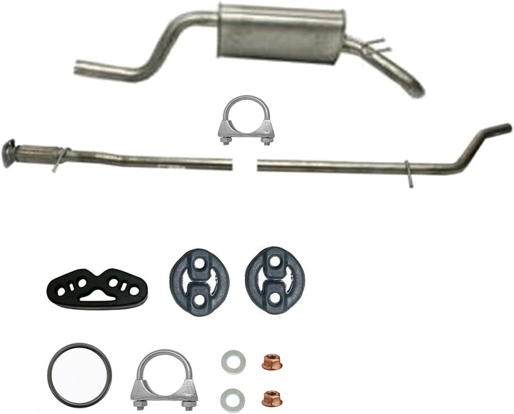 Ferroz Export Ersatz für Komplette Auspuffanlage Fiat Punto II 1.2 8V, 60PS, Typ 188, Auspuff, Flexr