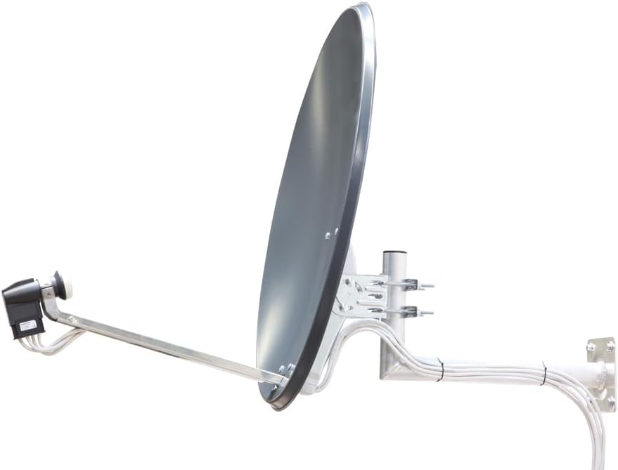SAT-Spiegel TELESTAR, Alu, 60 cm, beige