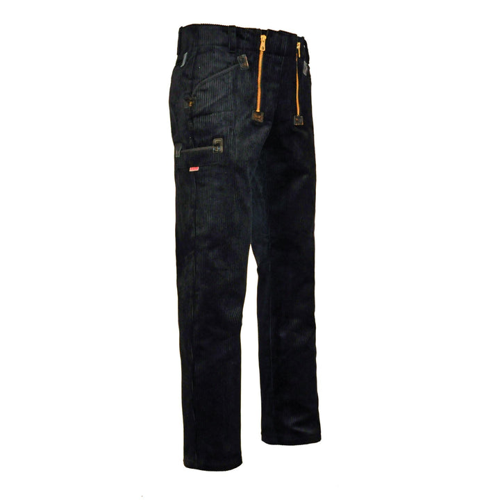 EIKO Zunfthose Normale Fussweite, Trenkercord, 85% BW, 15% PES, 490 g/m² 56 Schwarz, 56 Schwarz