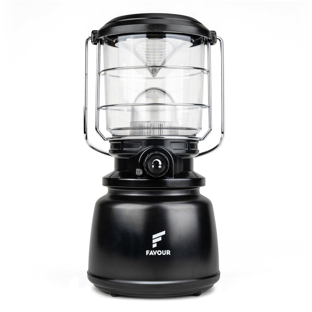 Favour LED Laterne Outdoor Lampe hell 1300 Lumen | Camping Lampe, IP64 wasserdicht, stossfest | Camp