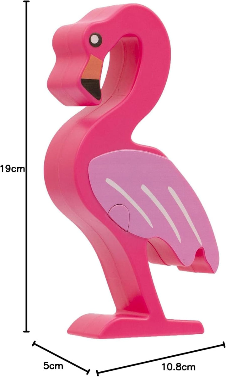 Giochi Preziosi Charlotte M Flamingo CHR08000, tragbarer Bluetooth-Lautsprecher, für Mädchen ab 3 Ja