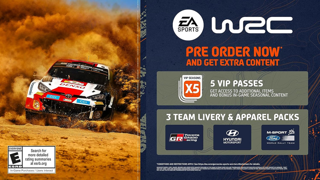 EA Sports WRC (輸入版:北米) - PS5 PlayStation 5, PlayStation 5