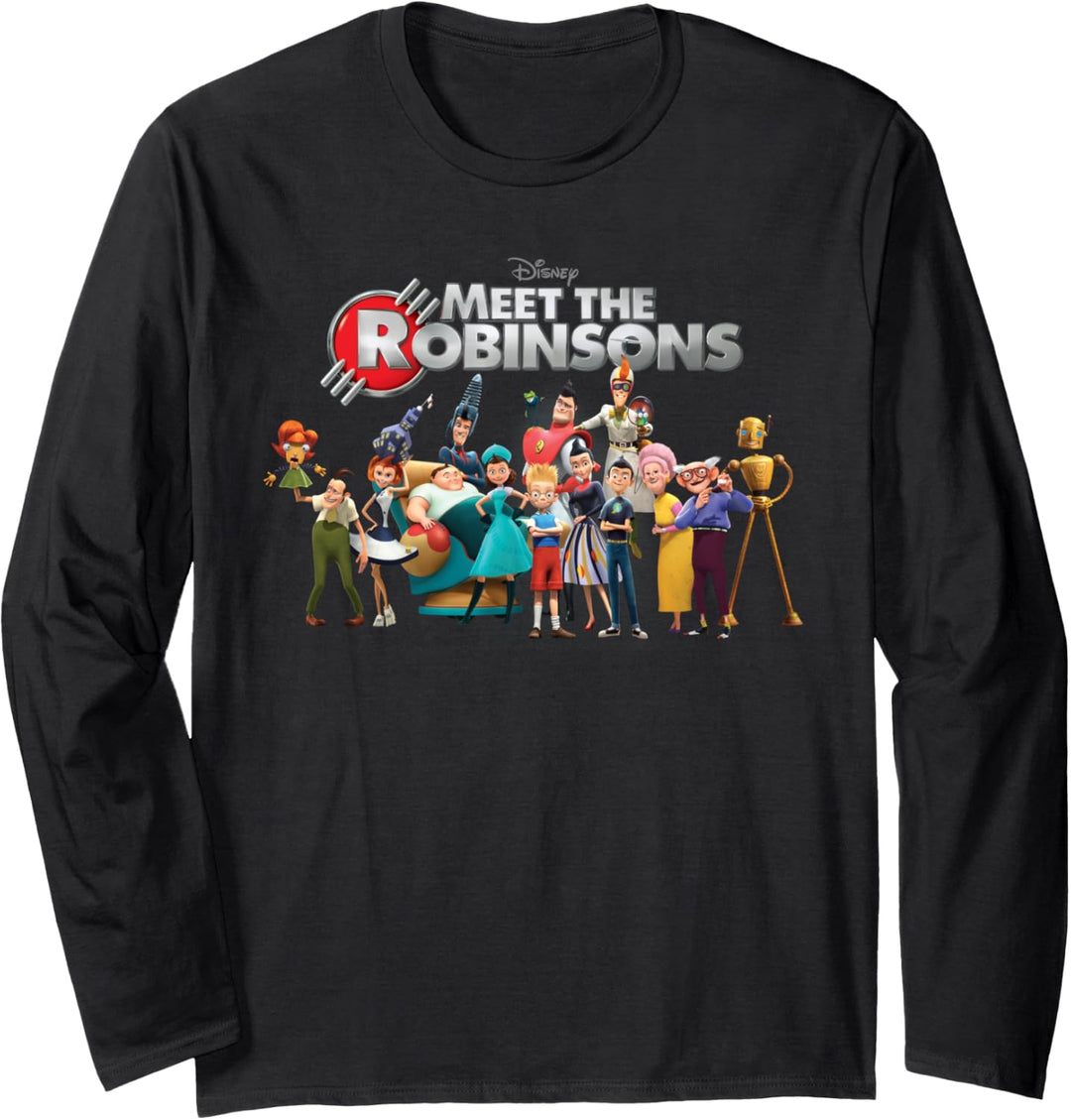Disney Meet The Robinsons Characters Langarmshirt