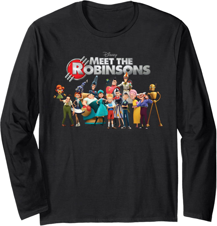 Disney Meet The Robinsons Characters Langarmshirt
