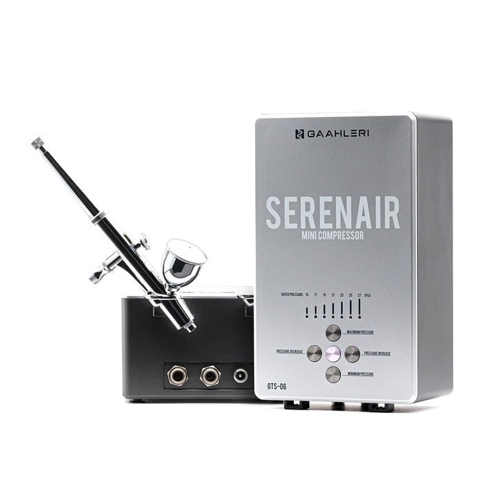 Gaahleri Airbrush-Set, Ambition Serie GTS-06, Airbrush & Luftkompressor mit Luftkontrolle
