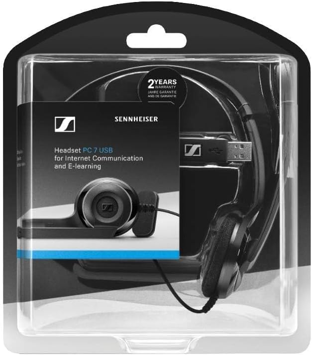 EPOS PC7 USB Mono-Headset für PC & Mac - Leichtes kabelgebundenes On-Ear-Headset, Mikrofon mit Geräu