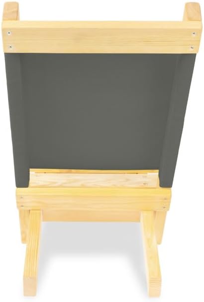 SDJOOL klappbarer Strandstuhl, Campingstuhl, Gartenstuhl, Liegestuhl aus Holz - Outdoorstuhl klappba