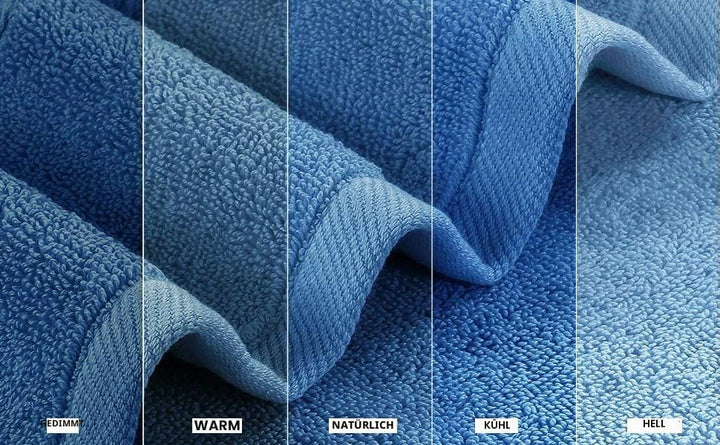 Utopia Towels 4er-Pack Premium Badetücher Set, (68x137 cm), 100% ringgesponnene Baumwolle, 600 g/m²,
