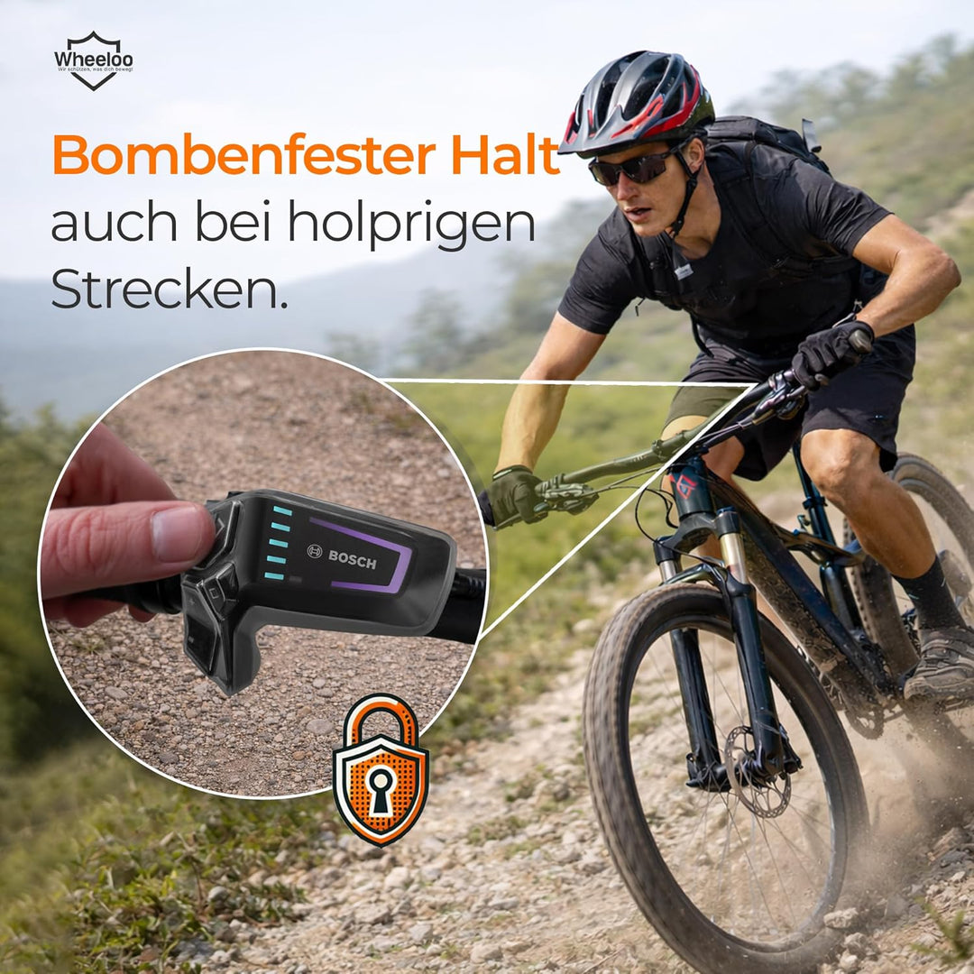 2er Set Ebike Displayschutz für Bosch LED Remote & Kiox 500 I Display Schutzhülle I E Bike Abdeckung