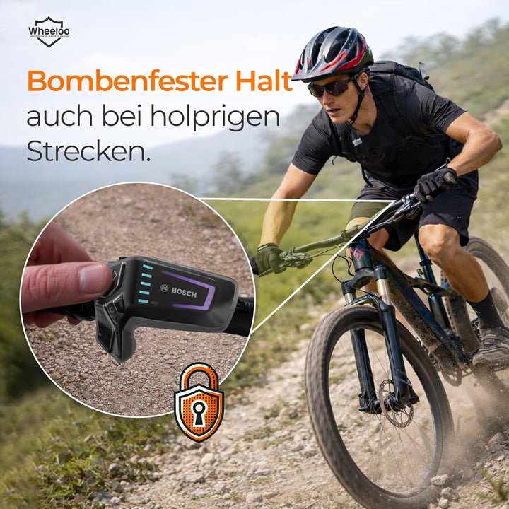 2er Set Ebike Displayschutz für Bosch LED Remote & Kiox 500 I Display Schutzhülle I E Bike Abdeckung