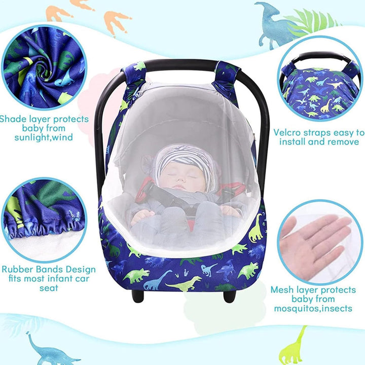 Autositz-Überdachung | schützender Reise-Autositz-Überdachung für Kinder | Kick-Proof Nursing Cover