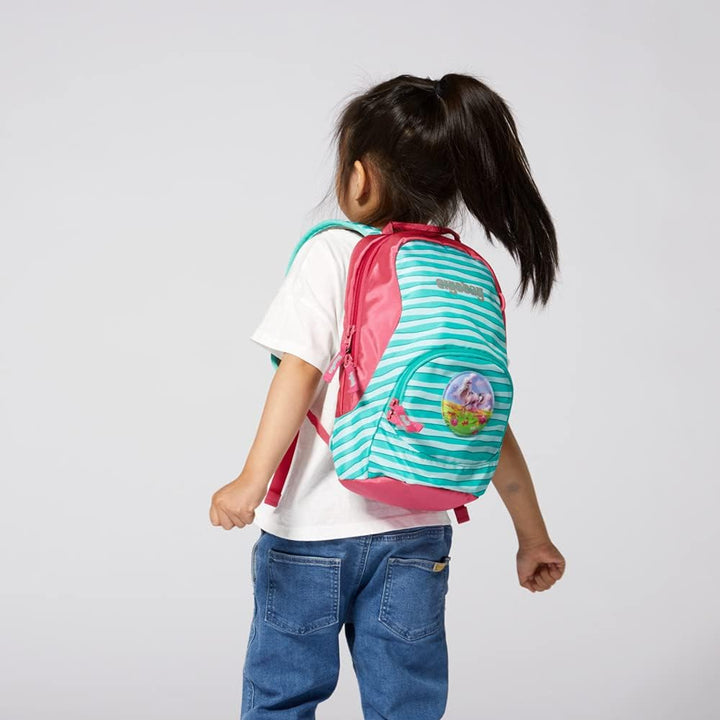 ergobag Ease Small Freizeitrucksack, Kindergartenrucksack, 6 Liter, 270 g S Bärta - Türkis, S Bärta